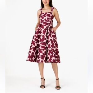 Kate Spade Rosy Florets Brocade Dress NWT